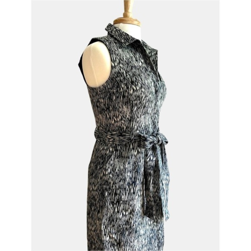 NWT Banana Republic Heritage Sleeveless Belted Shirt Dress Vacation Classic - Picture 3 of 6
